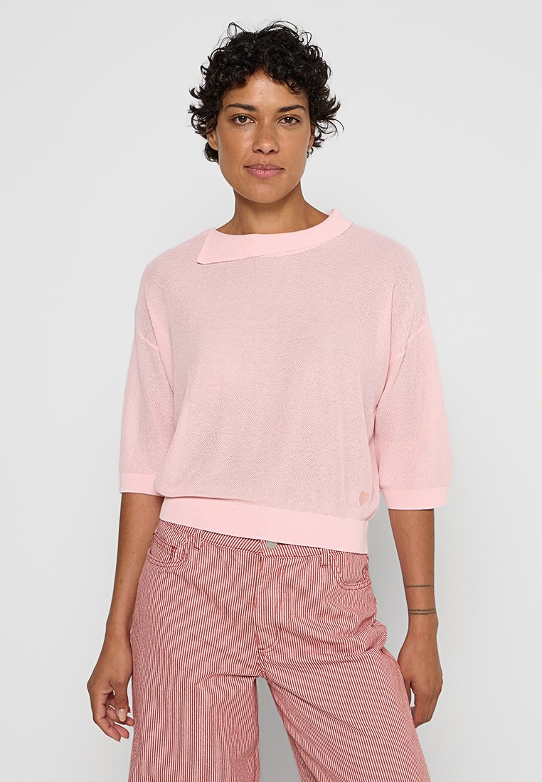 Twinset ACTITUDE T-shirt basic roze Twinset ACTITUDE T-shirt basic roze