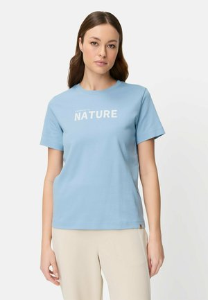 T-shirt print - soft blue