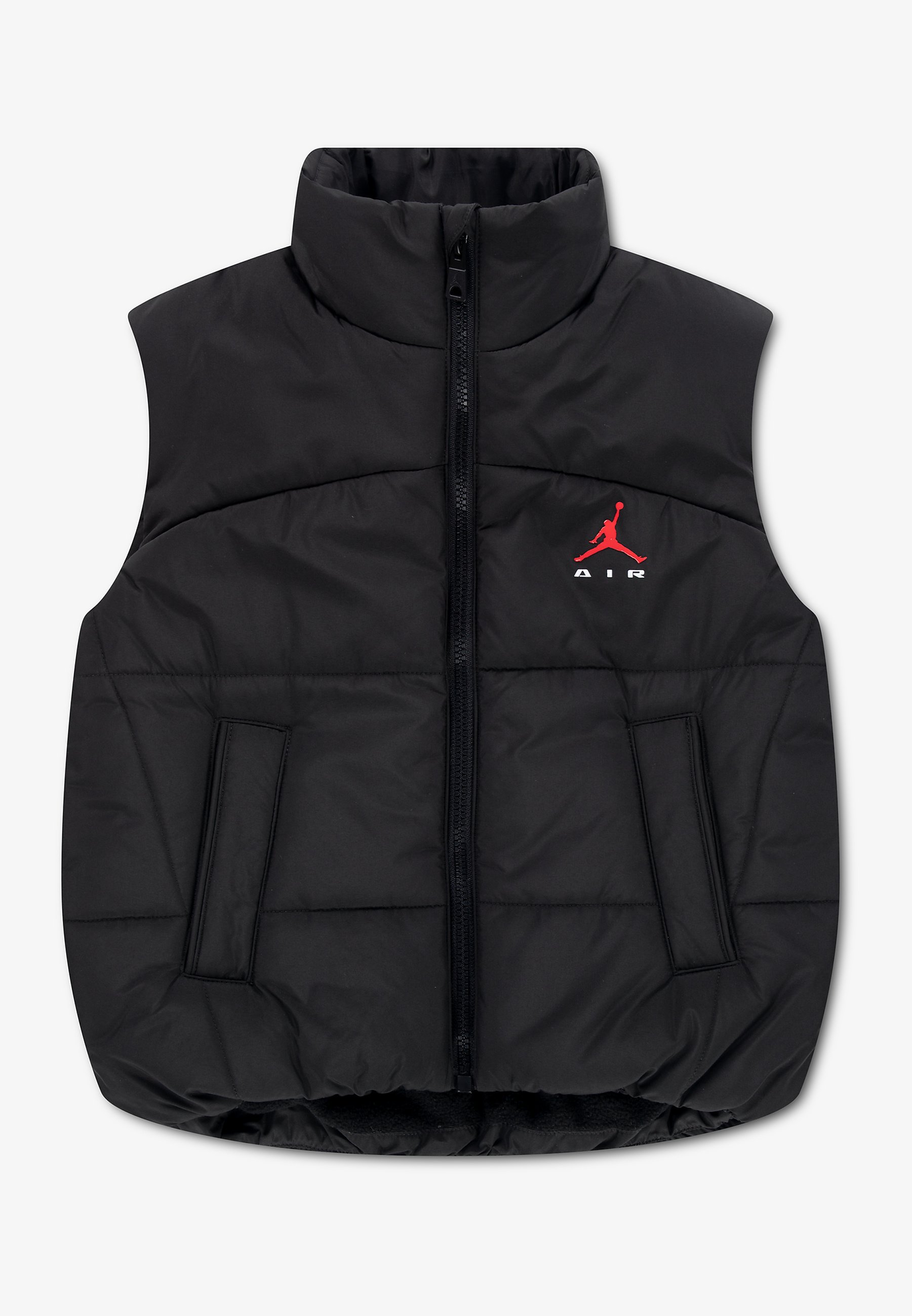 Jordan PUFFER FILLED VEST - Waistcoat - black - Zalando.co.uk
