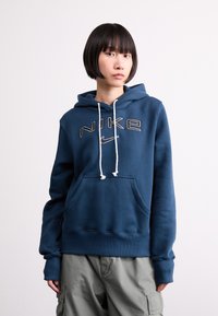 Nike Sportswear LOGO - Ikdienas džemperis - armory navy/photon dust/black