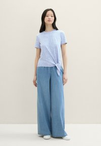 TOM TAILOR DENIM T-shirts print - mid blue minimal print