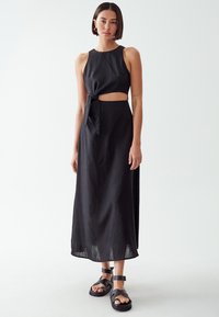 CALLI WELLA MIDI - Dnevna obleka - black