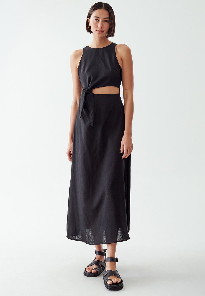CALLI WELLA MIDI - Dnevna obleka - black