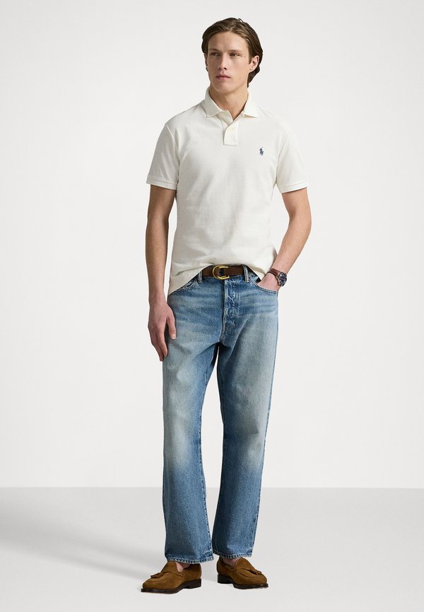 THE ICONIC MESH POLO SHIRT - Polo shirt - pale cream2