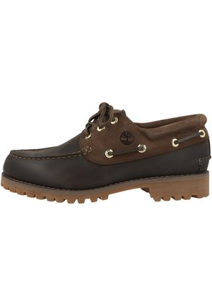 AUTHENTIC - Bootschoenen - dark brown tbayfai