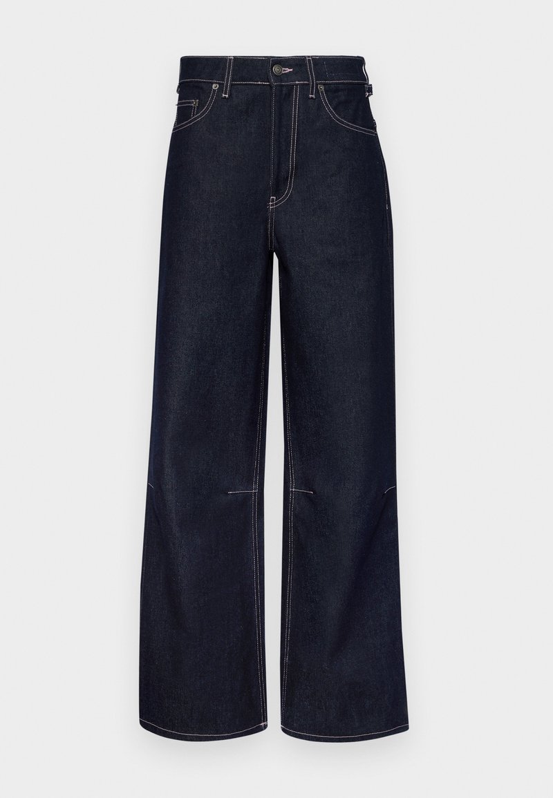Fiorucci Relaxed fit jeans donkerblauw denim