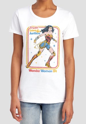Warner Brothers, Print T-shirt - white