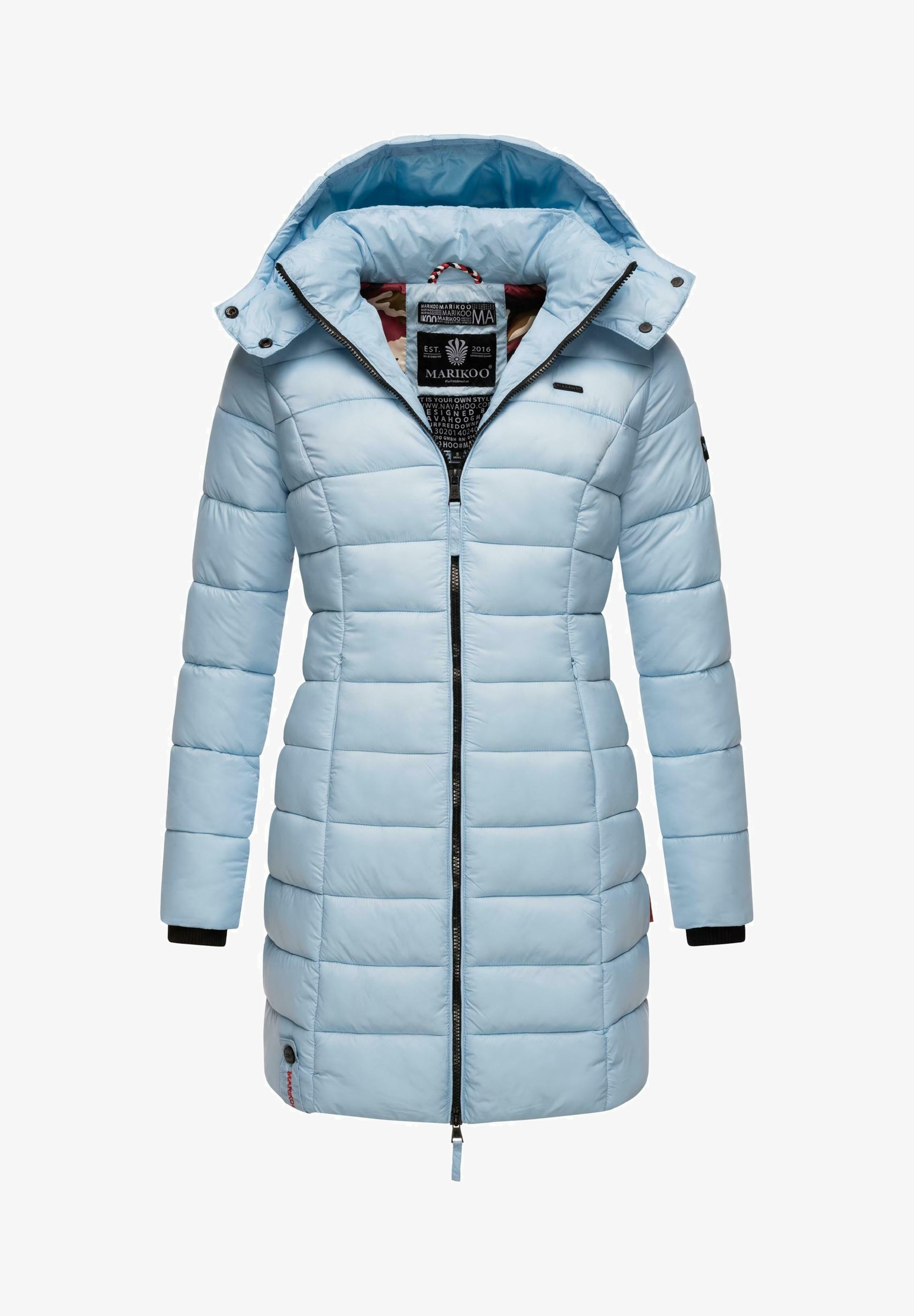 Marikoo STEPP ABENDSTERNCHEN Wintermantel baby blue/hellblau