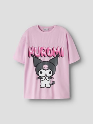 Name it FOBA HELLOK TOP - Trükipildiga T-särk - light pink