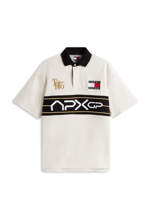 Tommy Hilfiger F1 MOVIE RACE DAY GRAPHIC POLO - Polo - ivory/black
