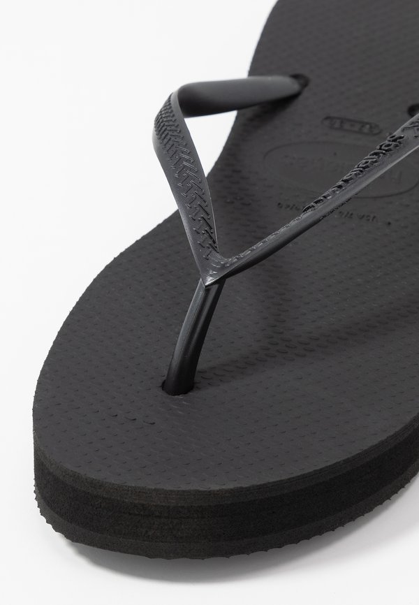 SLIM FIT FLATFORM - T-bar sandals4