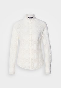 SHIRT - Blúzka so zapínaním na gombíky - ecru