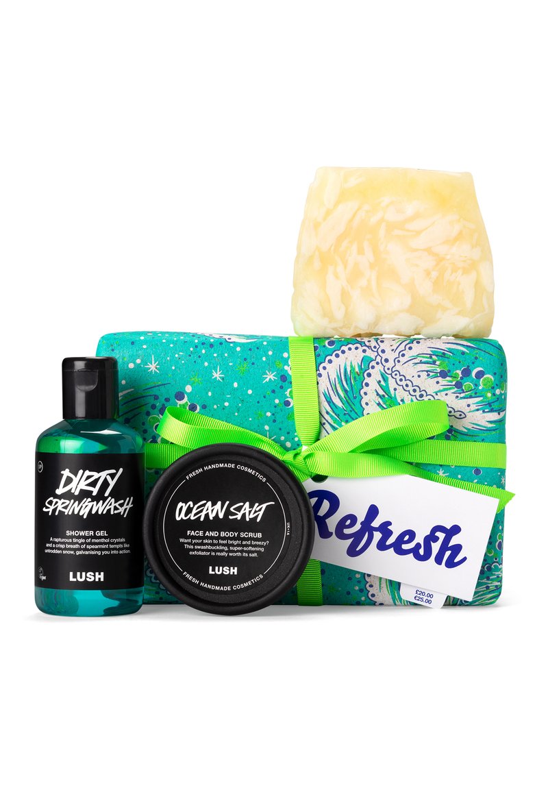 LUSH LUSH GIFT REFRESH Set pour le bain et le corps blue/bleu