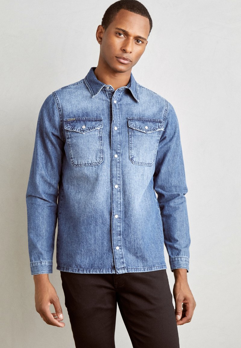 Antony Morato REGULAR FIT - Srajca - blue denim