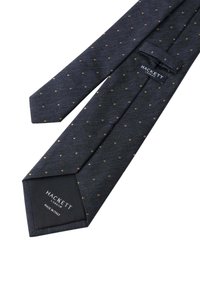 Hackett London STRUCTURE DOT - Tie - navy
