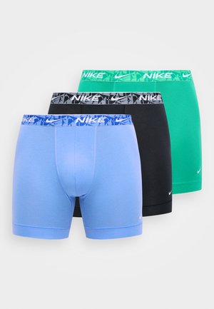 3 PACK - Boxer briefs - black/multi-coloured/green