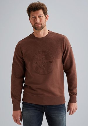 MIT GROSSEM ARTWORK - Sweatshirt - marron
