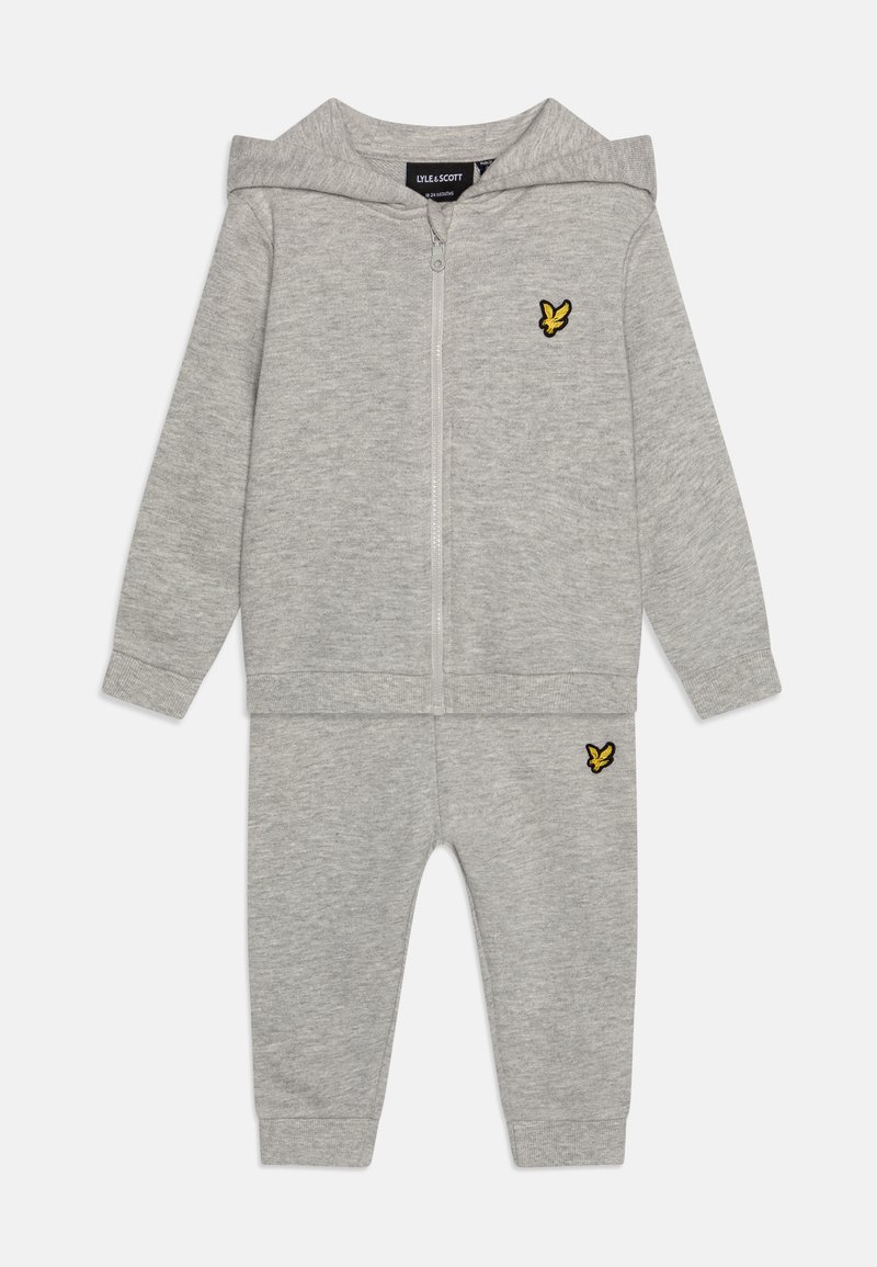 Lyle & Scott ZIP THROUGH HOODIE SET - Gornji dio trenirke - light grey