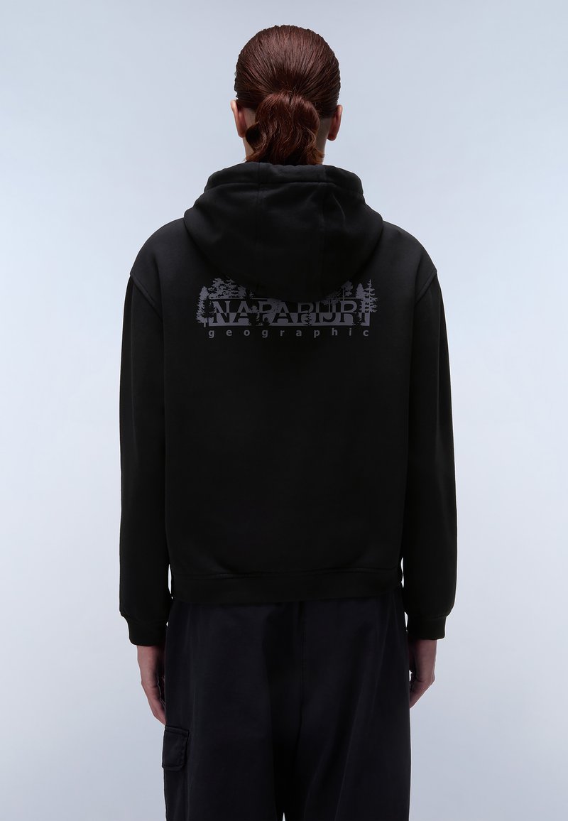 Sweat Rapanui Noir Unisexe – 100% Coton, Imprimé Graphique, Taille L