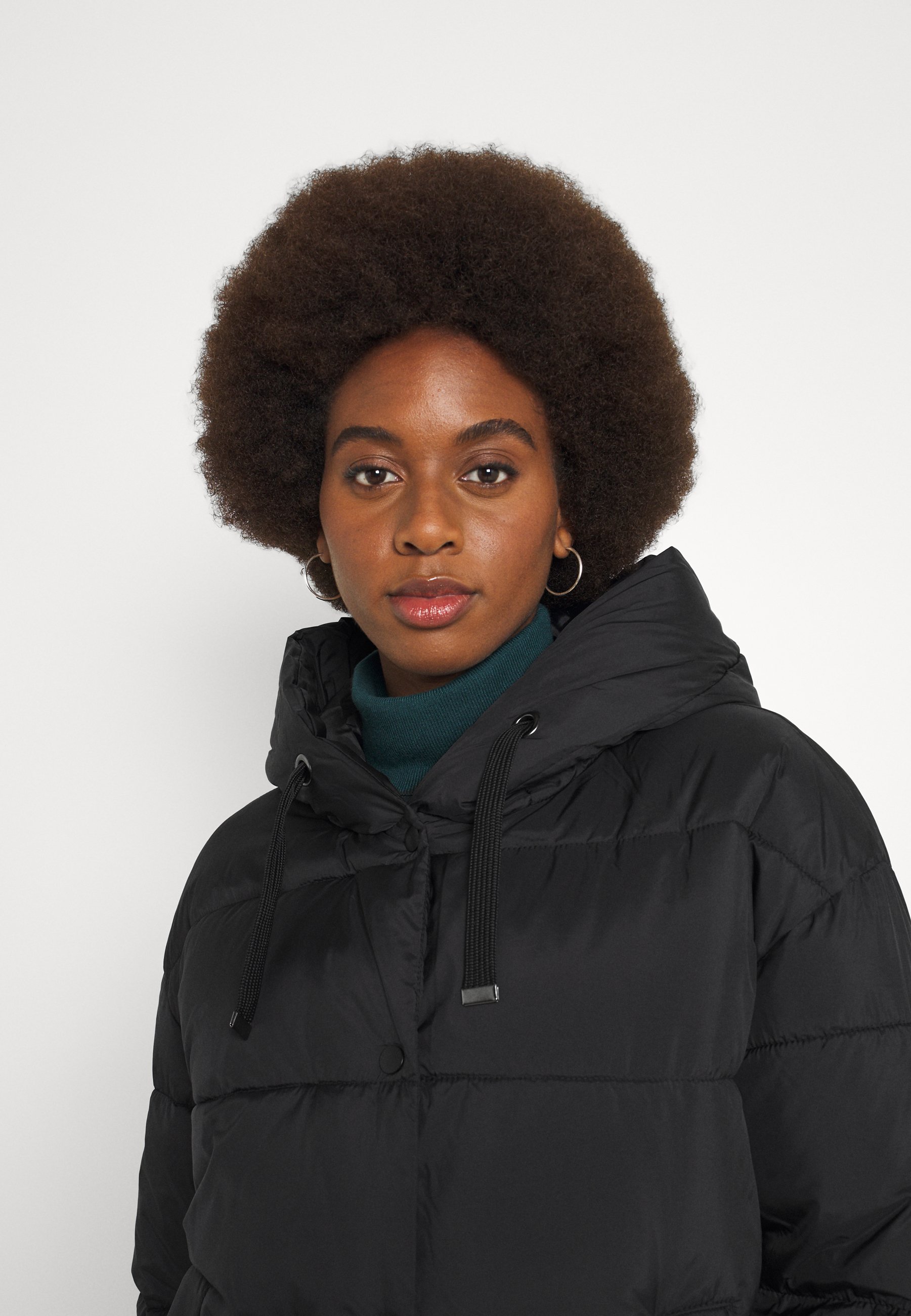 black light padded jacket