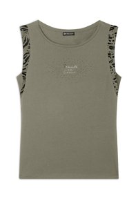Freddy SENZA MANICHE CON DETTAGLI - Top - aloe zebra animalier