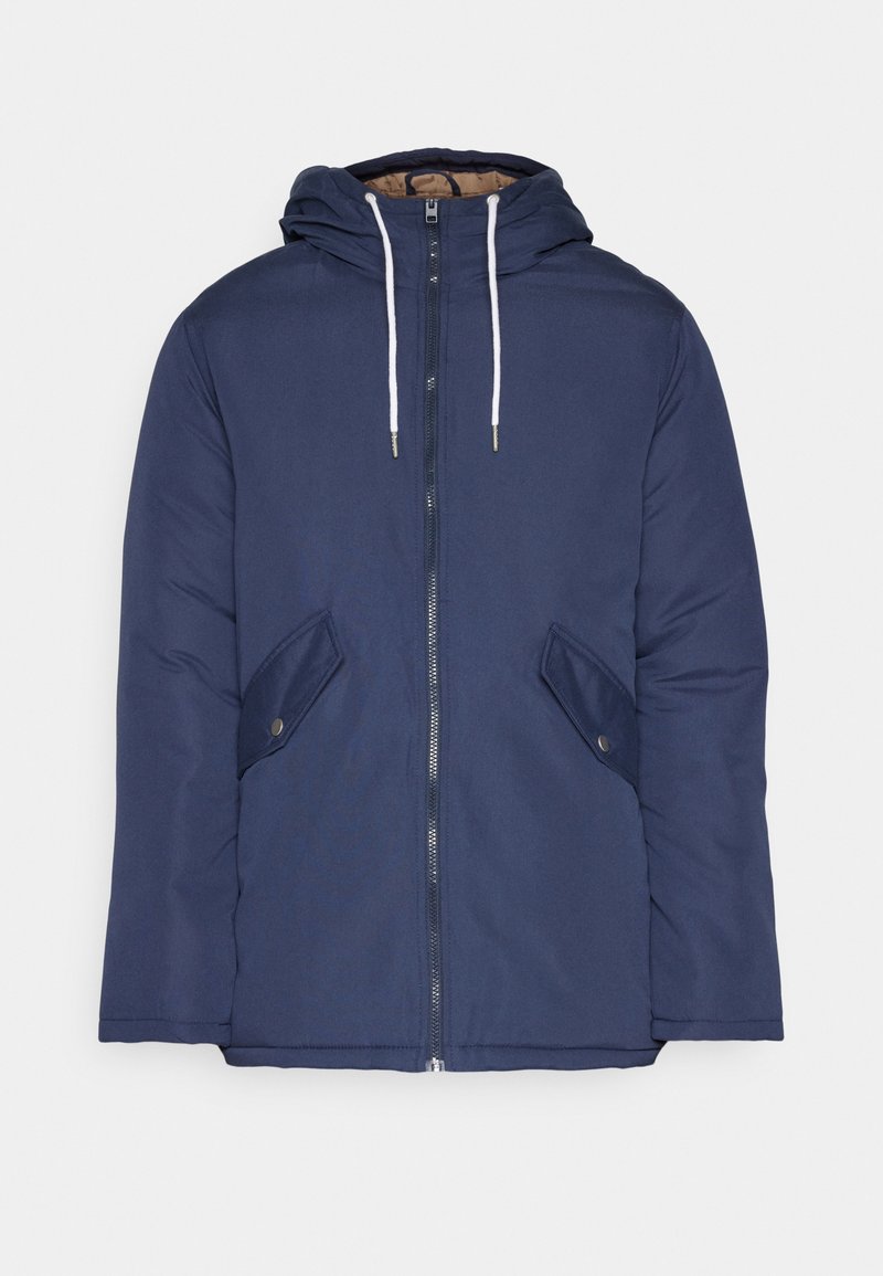 jack & jones Winterjas donkerblauw
