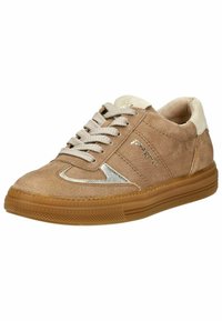 Paul Green Sneakers basse - grained n ssuede tan biscuit