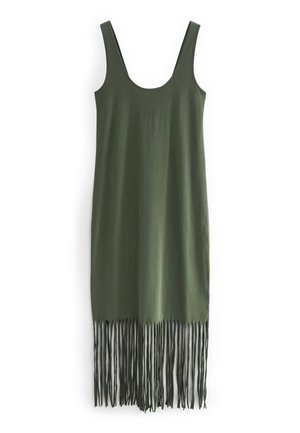 Maxikleid - olive