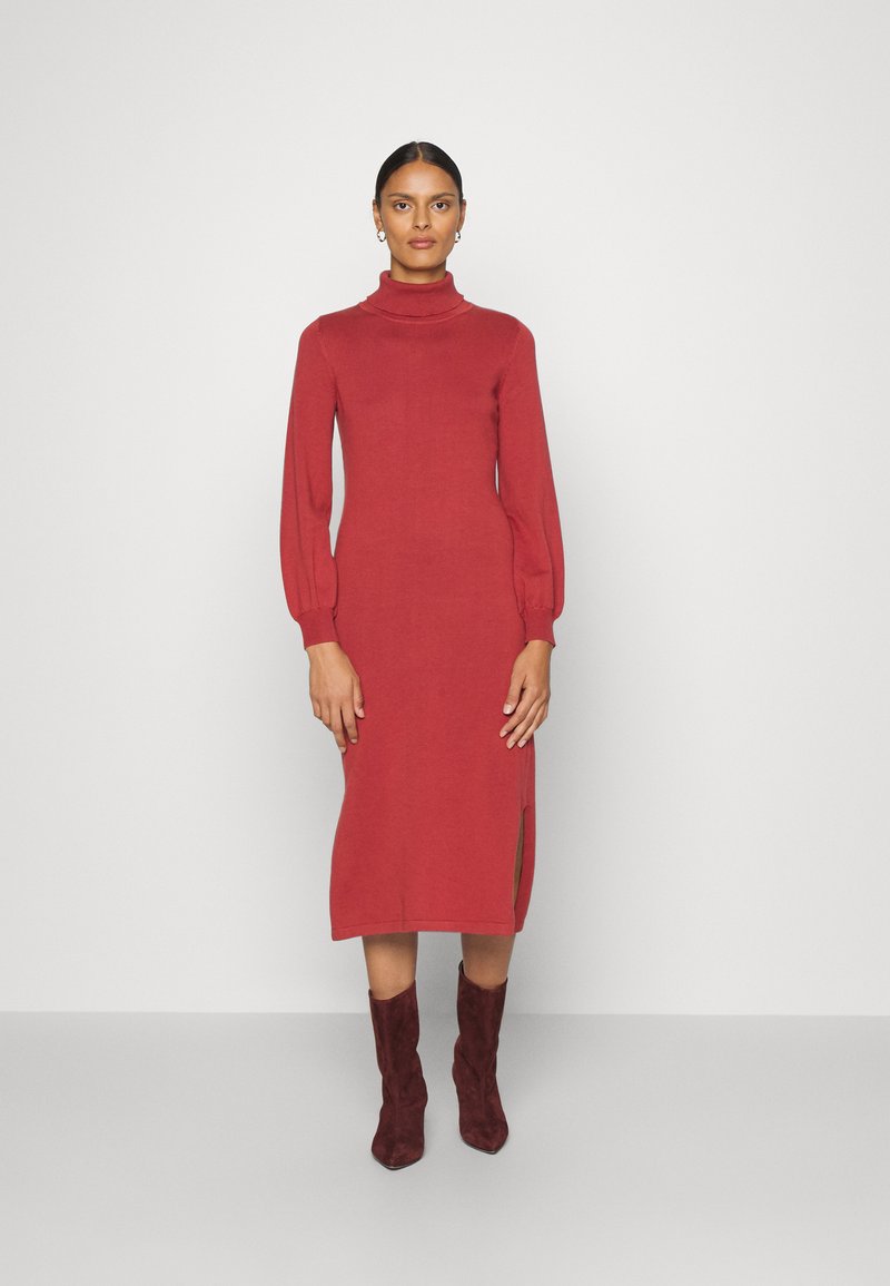 Esprit Jumper dress terracotta/red Zalando.ie