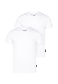 Harlem Soul V-NECK, 2ER-PACK - Basic T-shirt - opticwhite   opticwhite