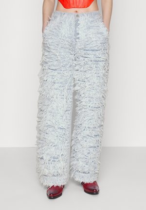 ZOIE WIDE LEG RELAXED VINTAGE - Kavbojke na trapez - light-blue denim