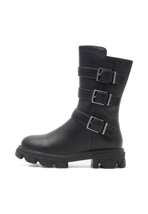 INSULATED - Stivali texani / biker - black