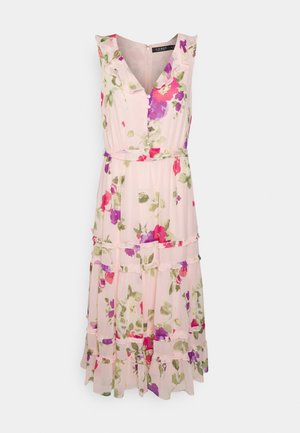 JINAJA SLEEVELESS DAY DRESS - Vapaa-ajan mekko - pink/sage/multi