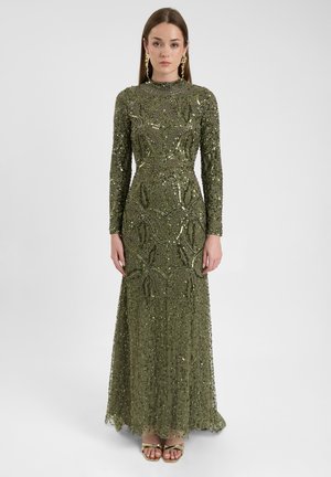 EMBELLISHED SEQUINS - Occasion wear - olive