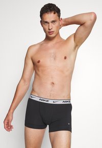 Nike Underwear TRUNK 3 PACK - Cuecas boxer - black/lime/thun blue /light grey