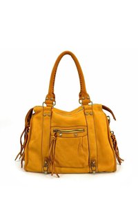 OH MY BAG GRAND SOUPLE TANNAGE VÉGÉTAL STORM HURRICAN - Cabas - jaune