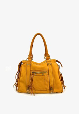 OH MY BAG GRAND SOUPLE TANNAGE VÉGÉTAL STORM HURRICAN - Cabas - jaune