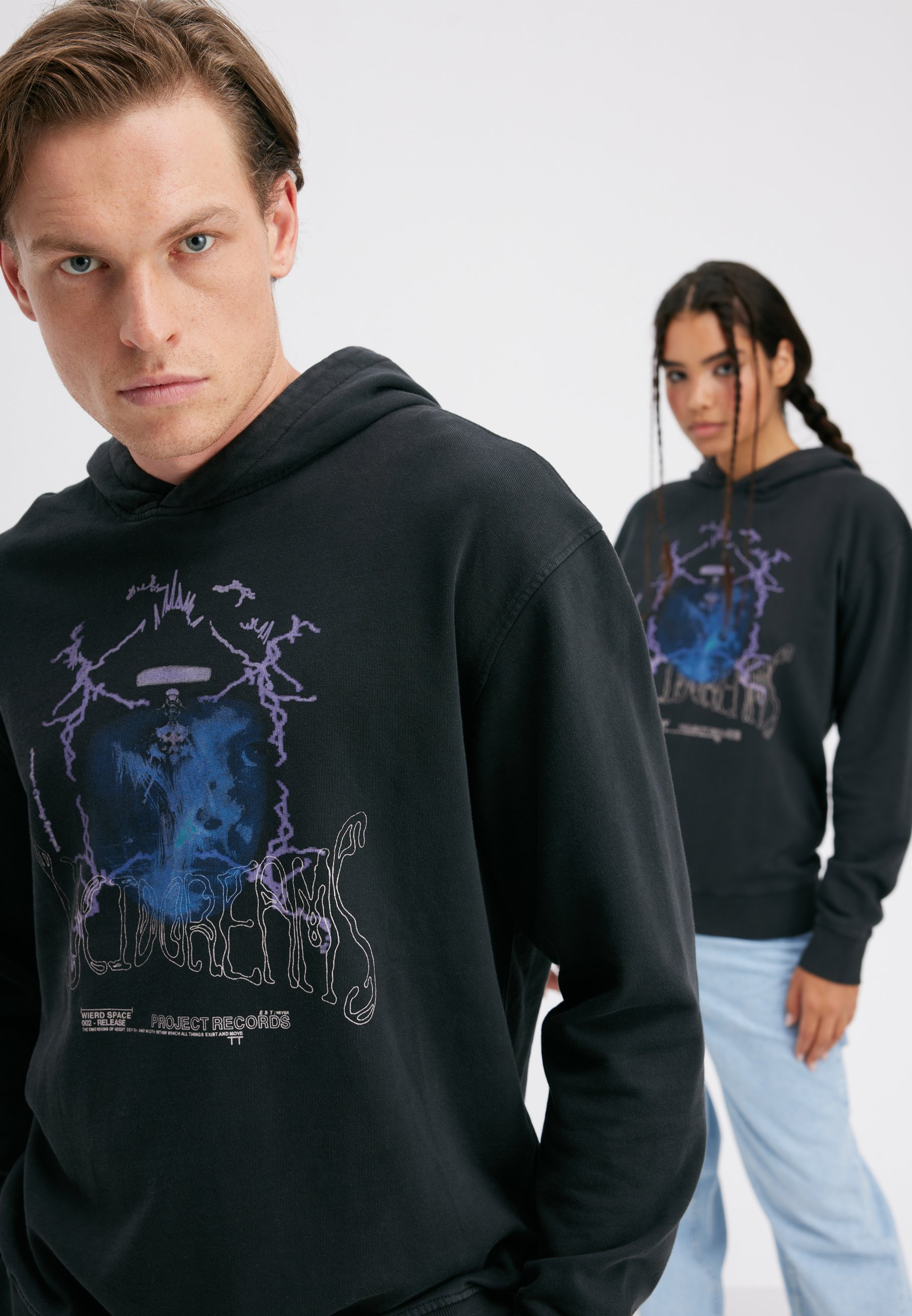 YOURTURN UNISEX - Hoodie - black - Zalando.co.uk