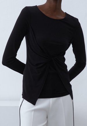 T-shirt à manches longues - black