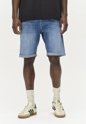 Markus Selvedge - Jeans Shorts - mid blue denim