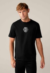 Next REGULAR FIT - Apdrukāts T-krekls - blue white black