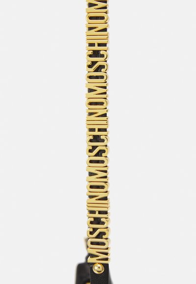 MOSCHINO MINI LETTERING - Sac à main - fantasia nero