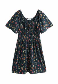 Wybrany, black vegetable print