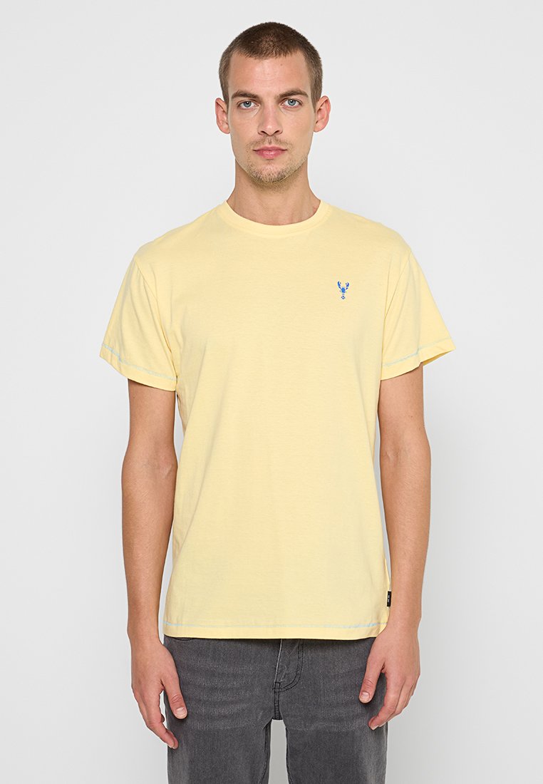 INDICODE JEANS T-shirt print geel