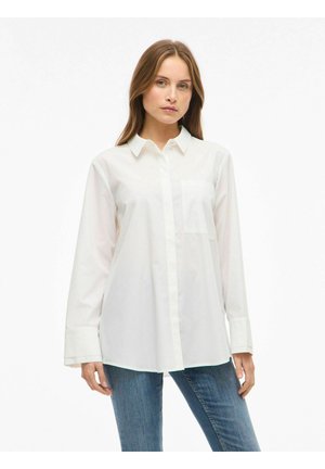 VIELLIA LANGARM - Pogājama blūze - snow white