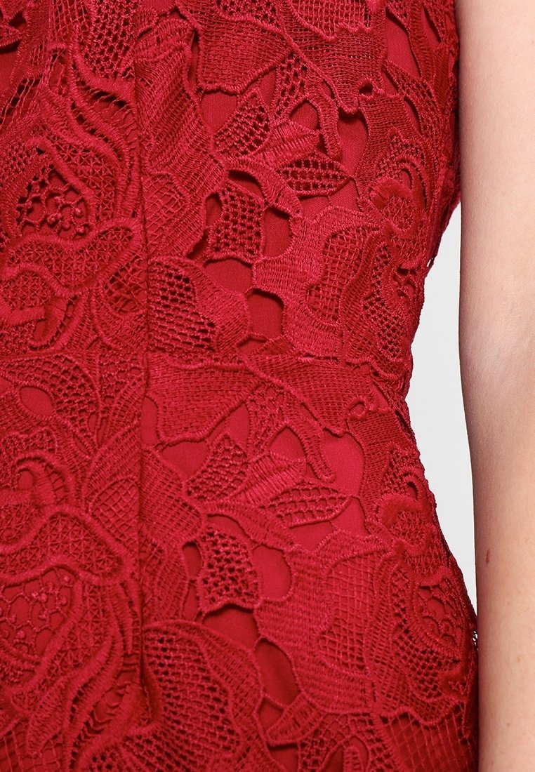 River Island Maxi dress - dark red - (Pre-owned) - Zalando.ie