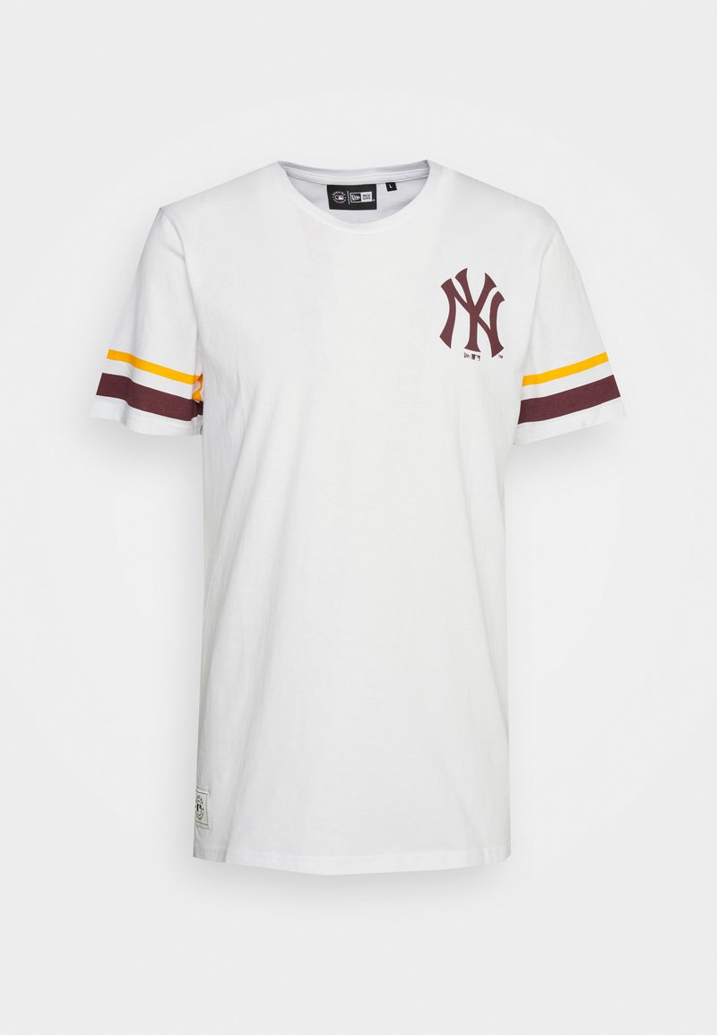 New Era MLB NEW YORK YANKEES HERITAGE TEE Artykuły klubowe white