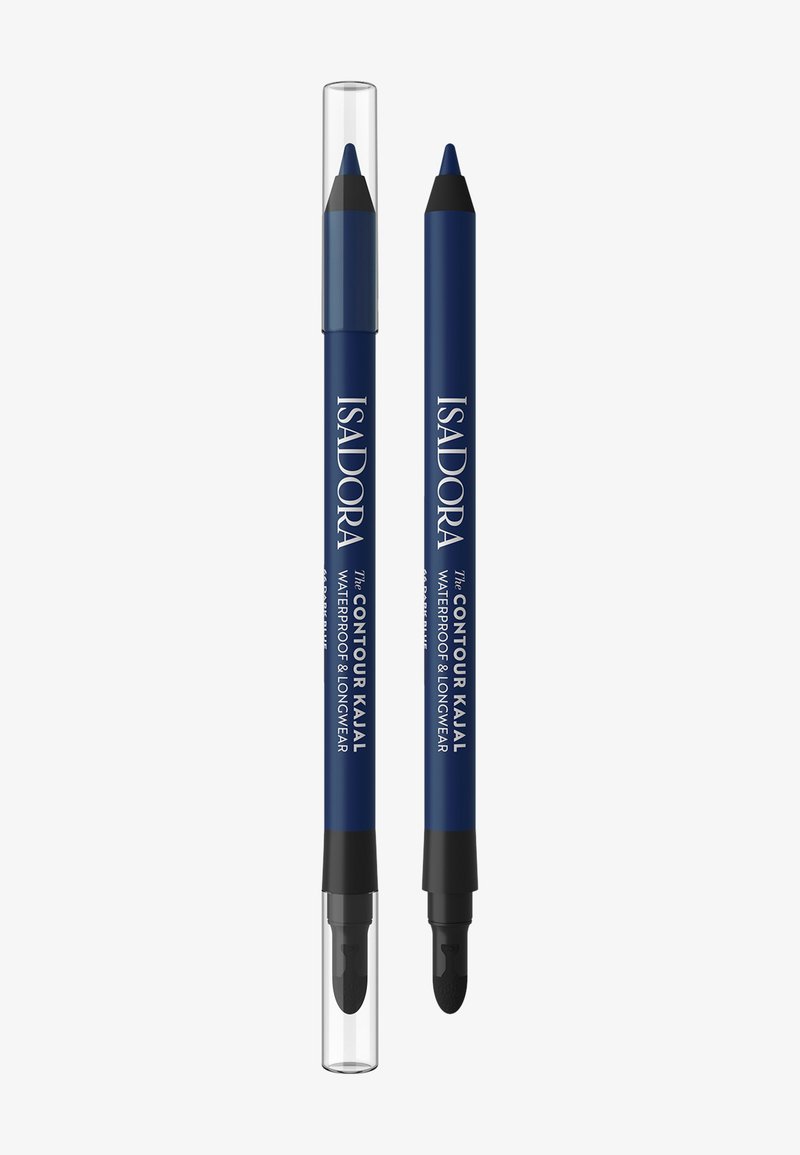 IsaDora - THE CONTOUR KAJAL WATERPROOF & LONGWEAR- - Eyeliner - dark blue, Förstora