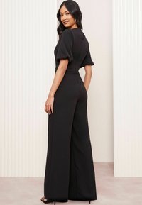 Friends Like These REGULAR FIT - TAILORED ABSTRACT BUCKLE PUFF SLEEVE  - Overal - black
