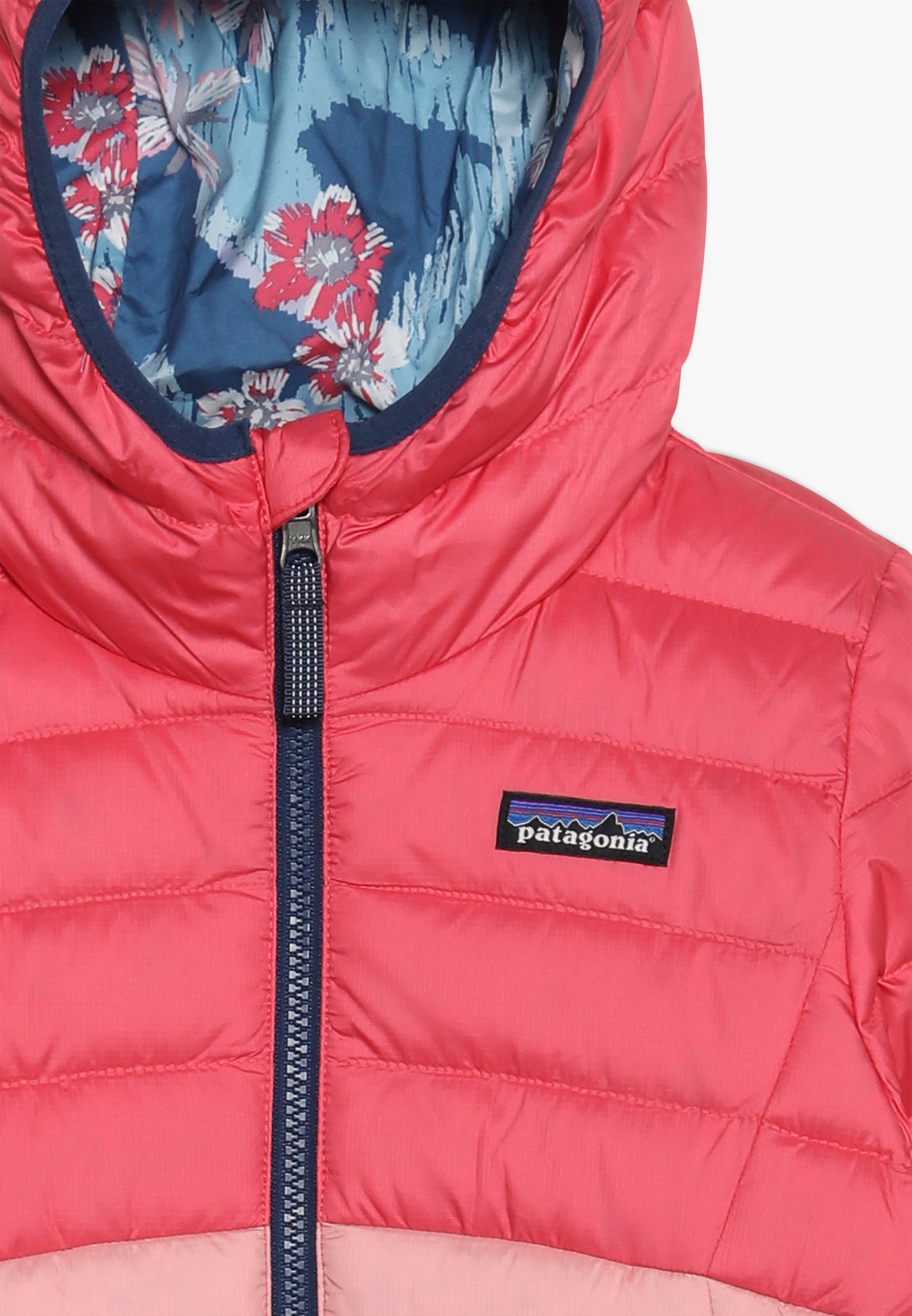 Patagonia GIRLS REVERSIBLE HOODY Dunjakke range pink Patagonia GIRLS REVERSIBLE HOODY Dunjakke range pink